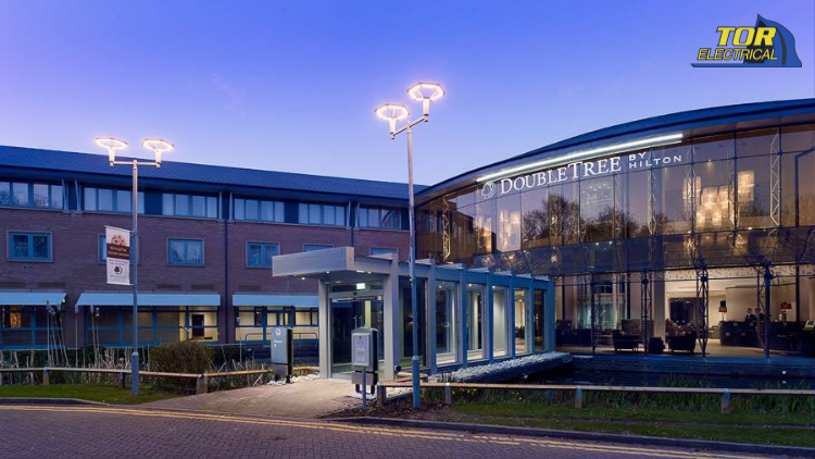Tor Electrical lighting install at Double Tree by Hilton