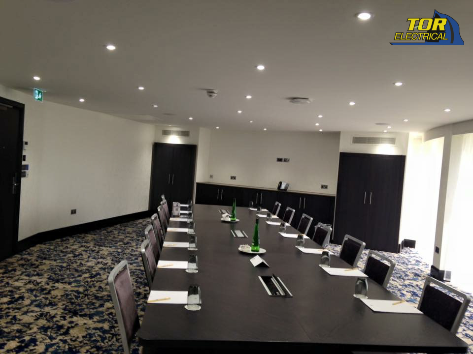Tor Electrical lighting install at Double Tree by Hilton