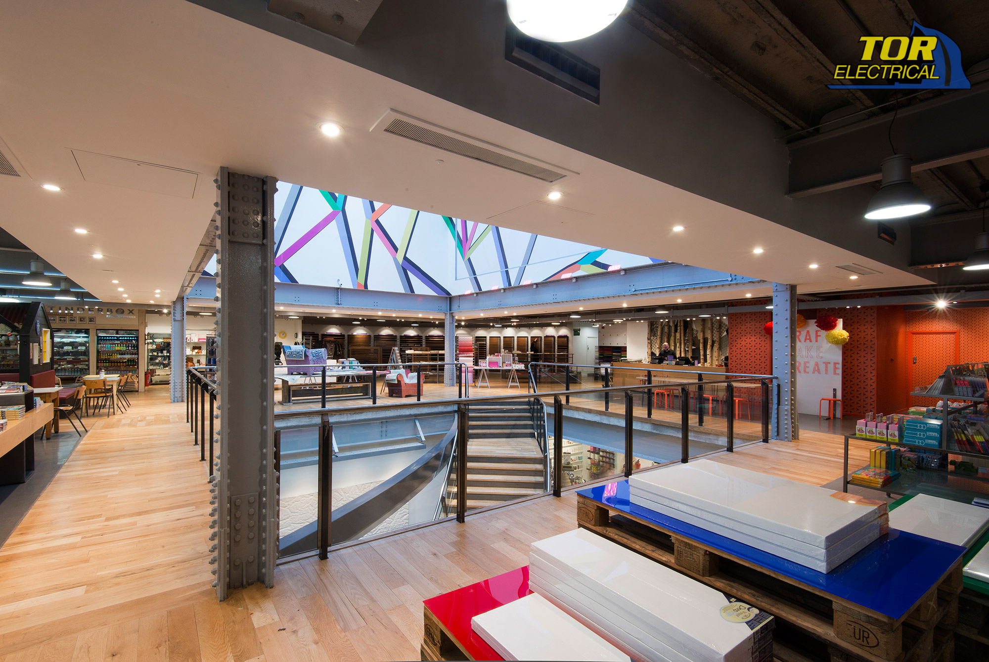 Tor Electrical lighting install at Double Tree by Hilton