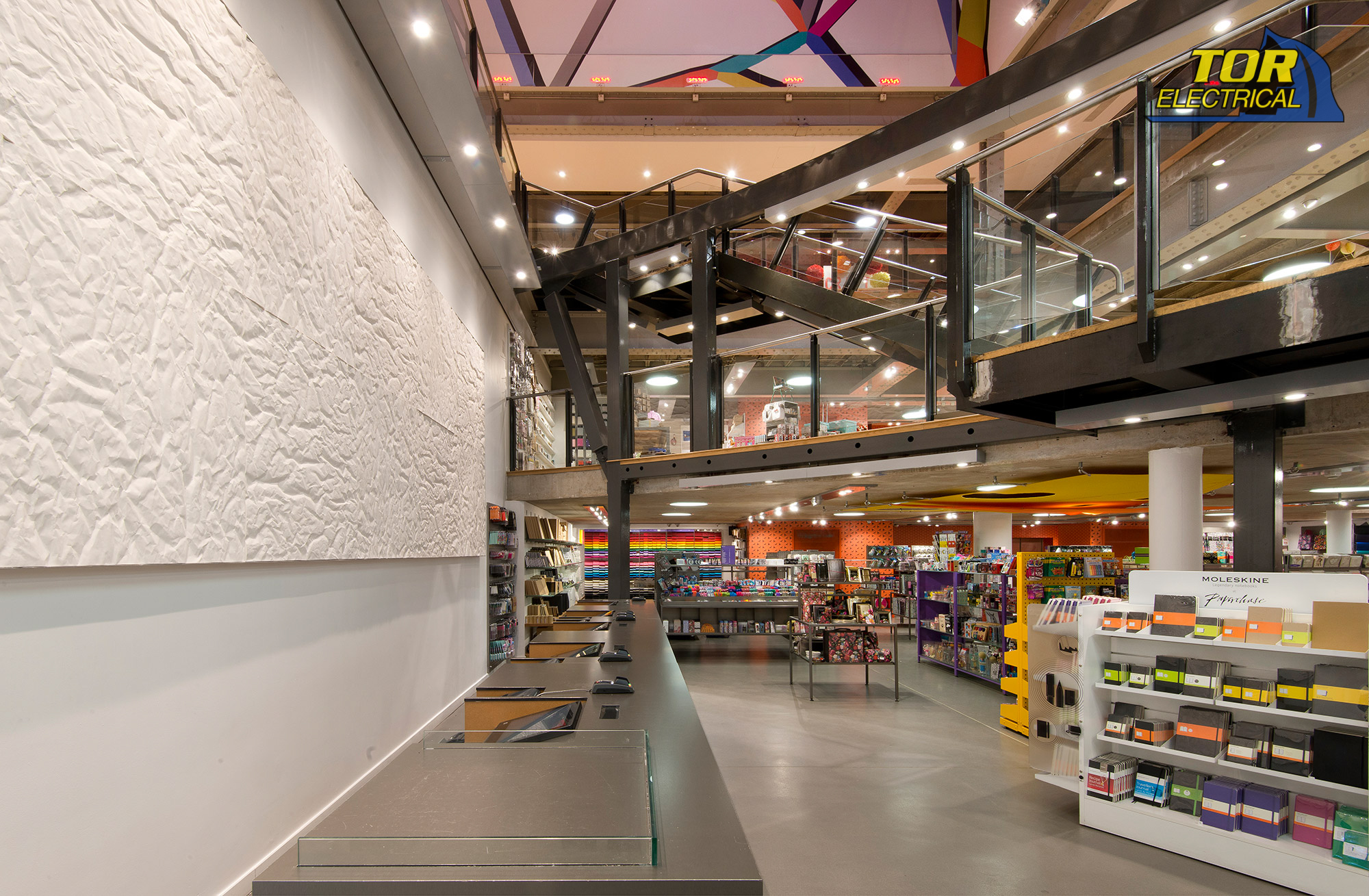 Tor Electrical lighting install at Double Tree by Hilton