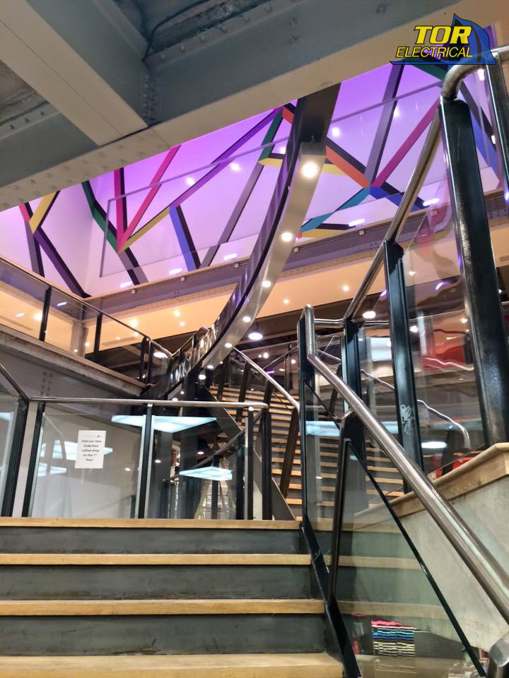 Tor Electrical lighting install at Double Tree by Hilton